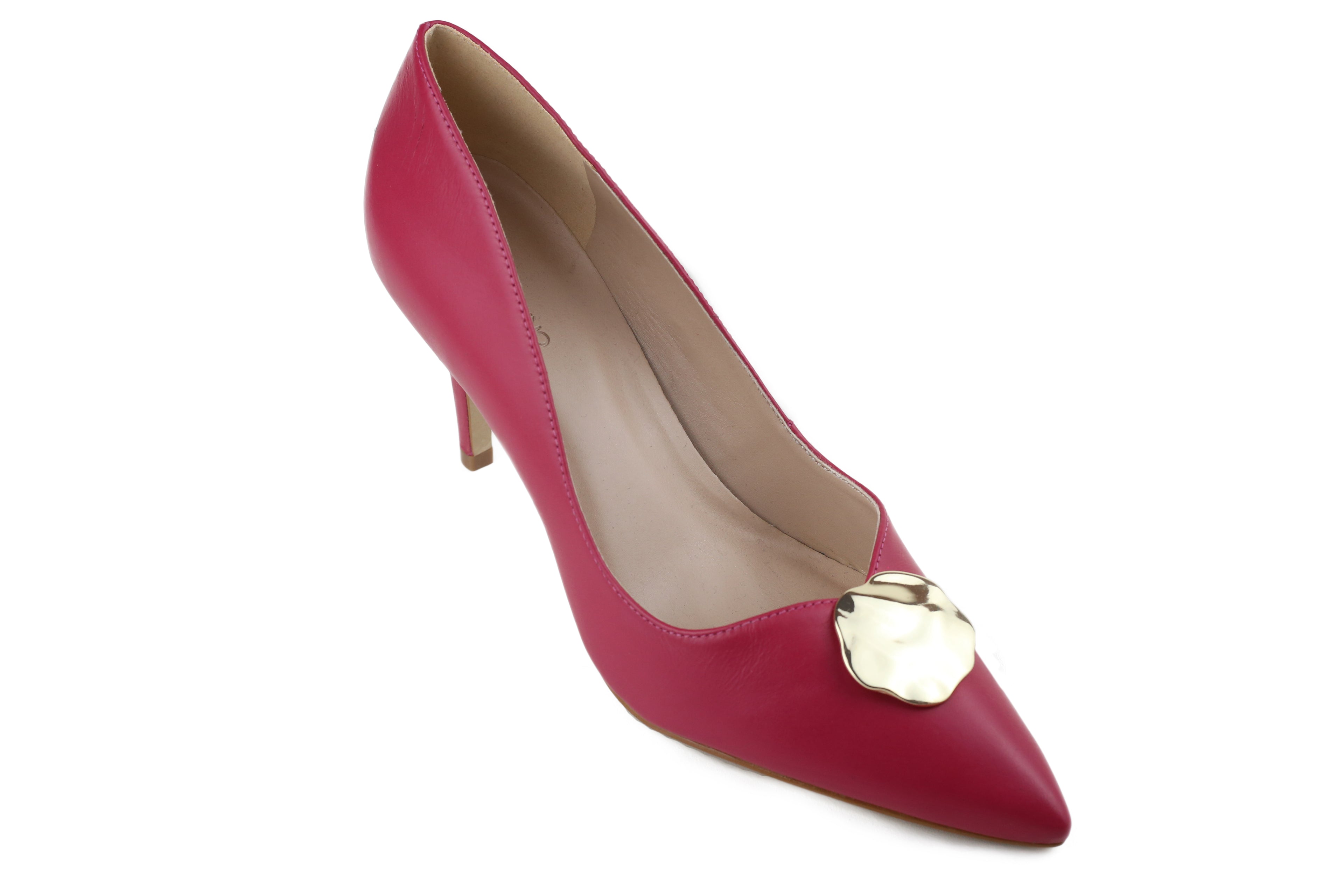 Sapato Maria Salto Médio Rosa