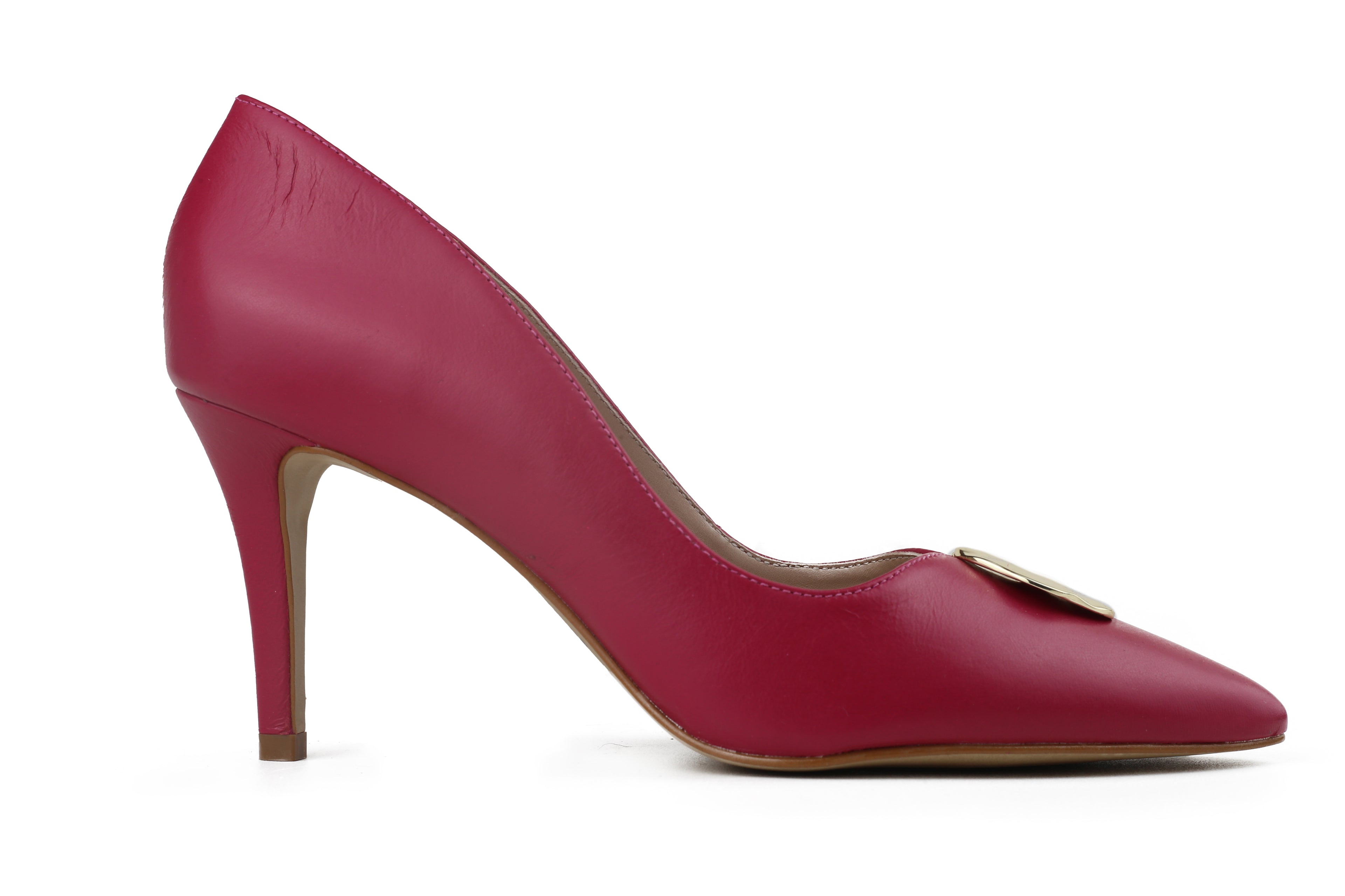 Sapato Maria Salto Médio Rosa